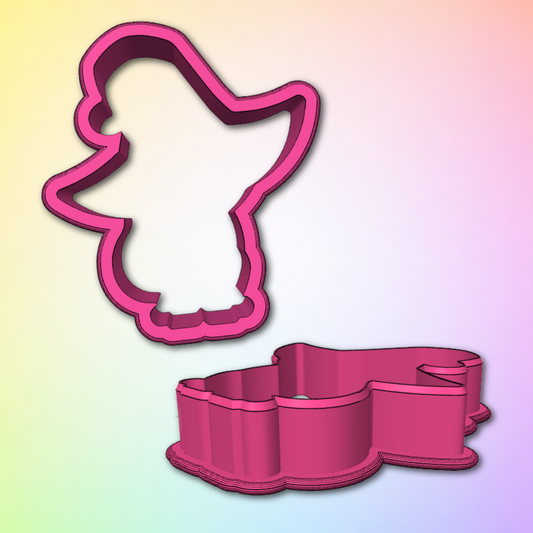 Witch Cat Cookie Cutter STL Files | Digital Download Only | 5 Files