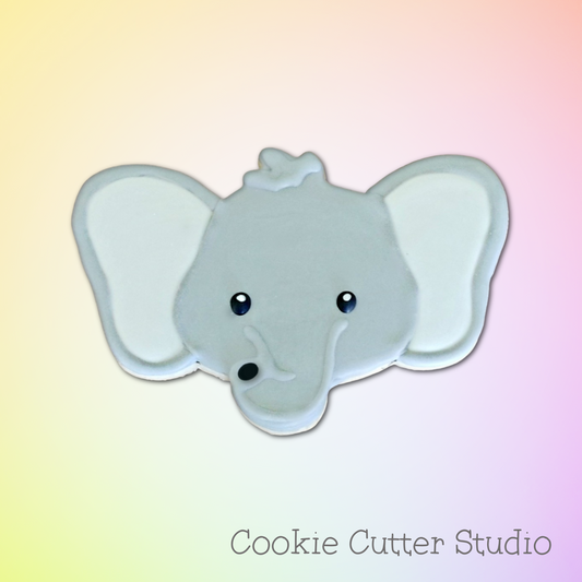 Classic Elephant Head Cookie Cutter