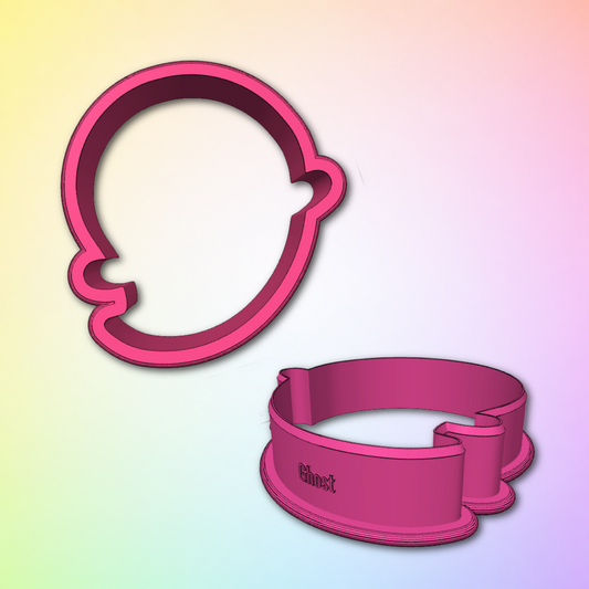 Ghost Cookie Cutter STL File | Digital Download Only | 5 Sizes