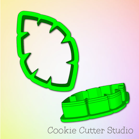 Tropical Leaf Cookie Cutter, Jungle Cookie Cutters