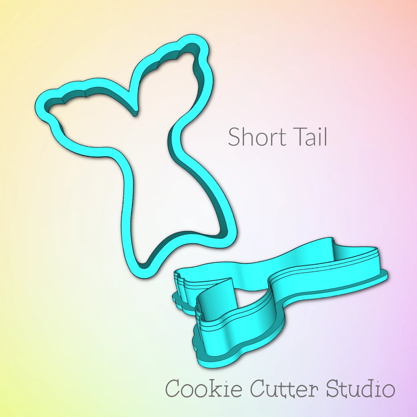 Mermaid Tail Cookie Cutter, Mermaid Cookie Cutter