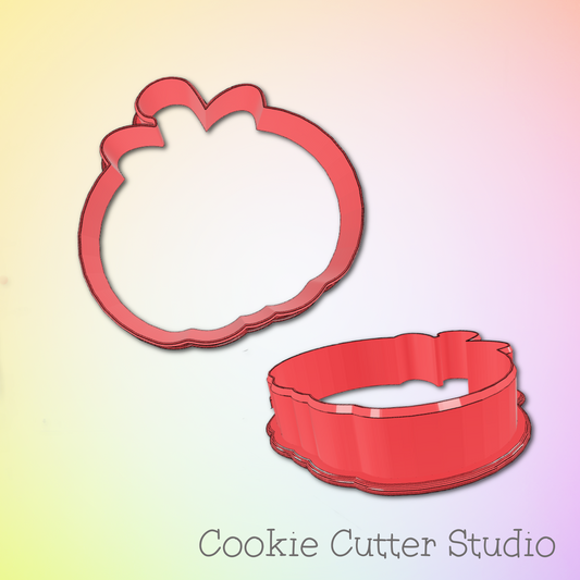 Pumpkin with a Bow Cookie Cutter