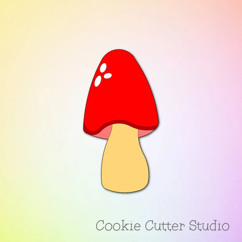 Mushroom Cookie Cutter – Cookie Cutter Studio
