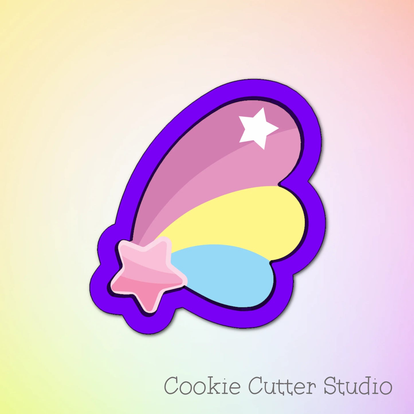 Star Cookie Cutter, Shooting Star Cookie Cutter
