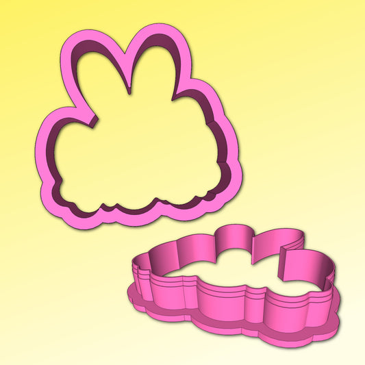 Bunny with Easter Eggs Cookie Cutter
