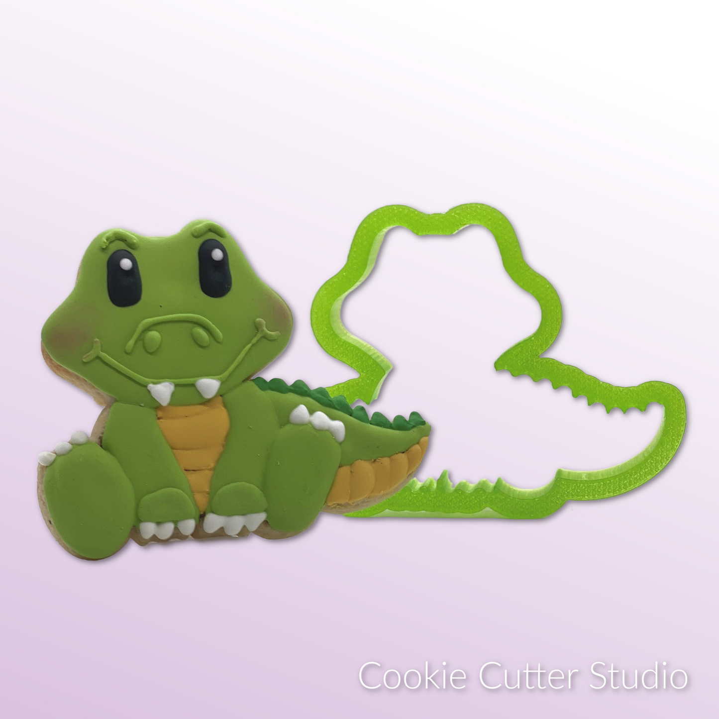 Alligator Cookie Cutter