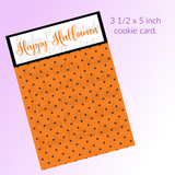 Halloween Cookie Card - Poke A Dots