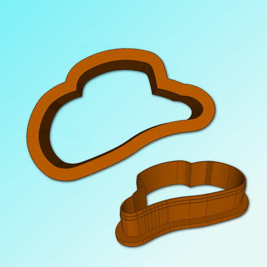 Cowboy Hat Cookie Cutter, Western Cookie Cutter