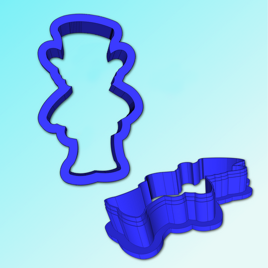 Uncle Sam Cookie Cutter, Patriotic Cookie Cutter