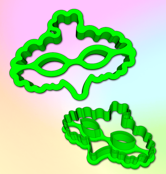 Mardi Gras Mask Cookie Cutter #9