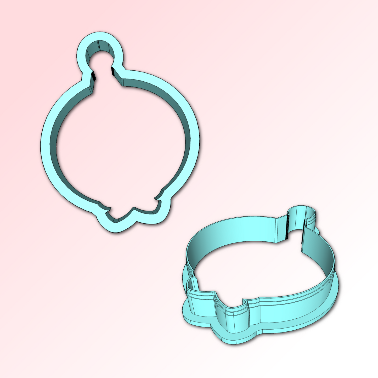 Christmas Ornament Cookie Cutter Set, Christmas Cookie Cutter