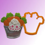 Carrot Bucket Cookie Cutter
