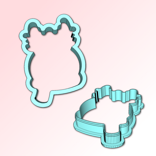Reindeer Christmas Ornament Cookie Cutter, Christmas Cookie Cutter
