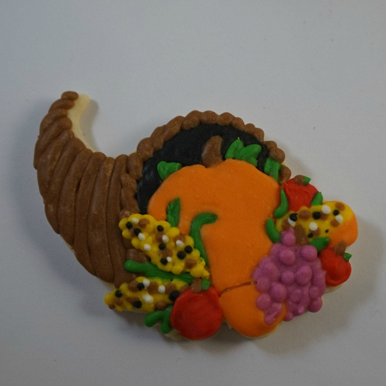 Cornucopia Cookie Cutter, Thanksgiving Cookie Cutter
