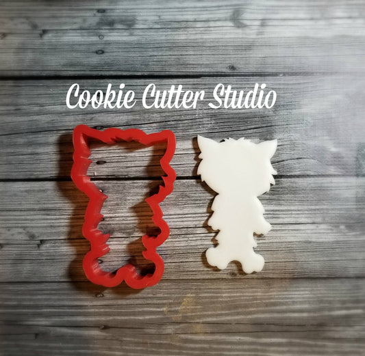 Werewolf Boy & Girl Cookie Cutters, Halloween Cookie Cutter
