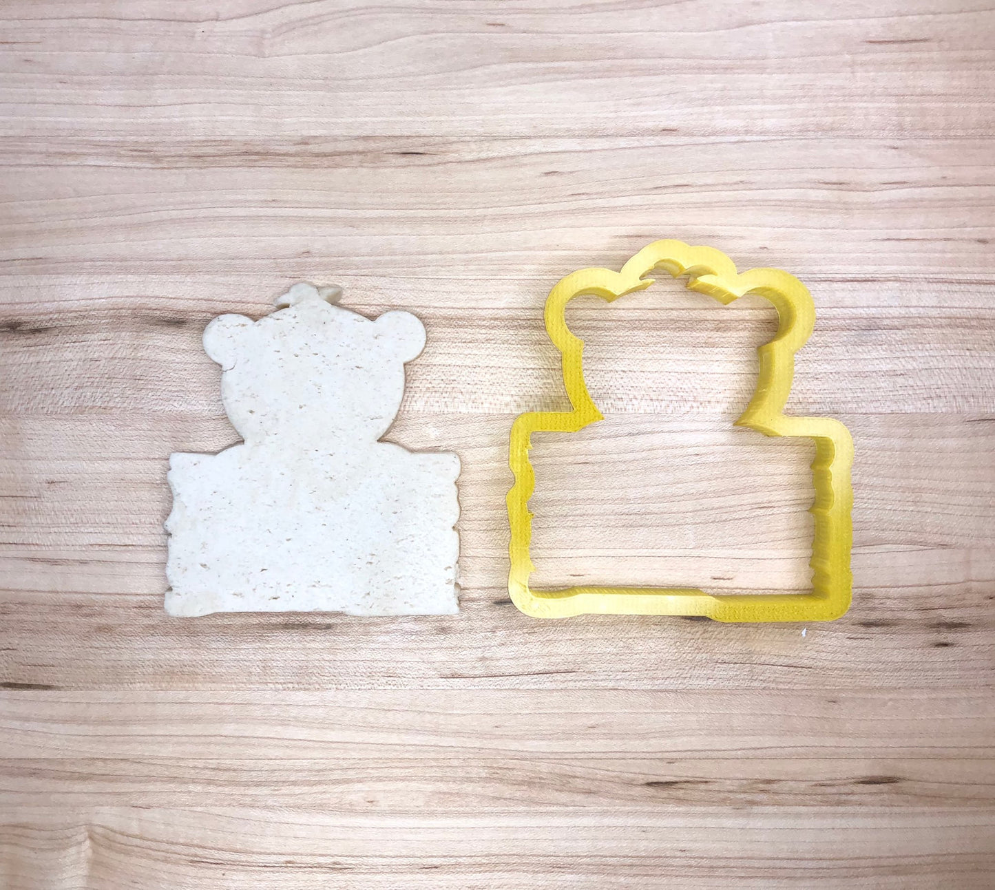 Bear Plaque Cookie Cutter