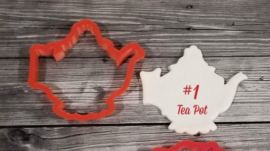 Floral Teapot Cookie Cutter