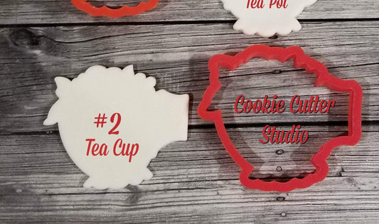 Floral Teacup Cookie Cutter