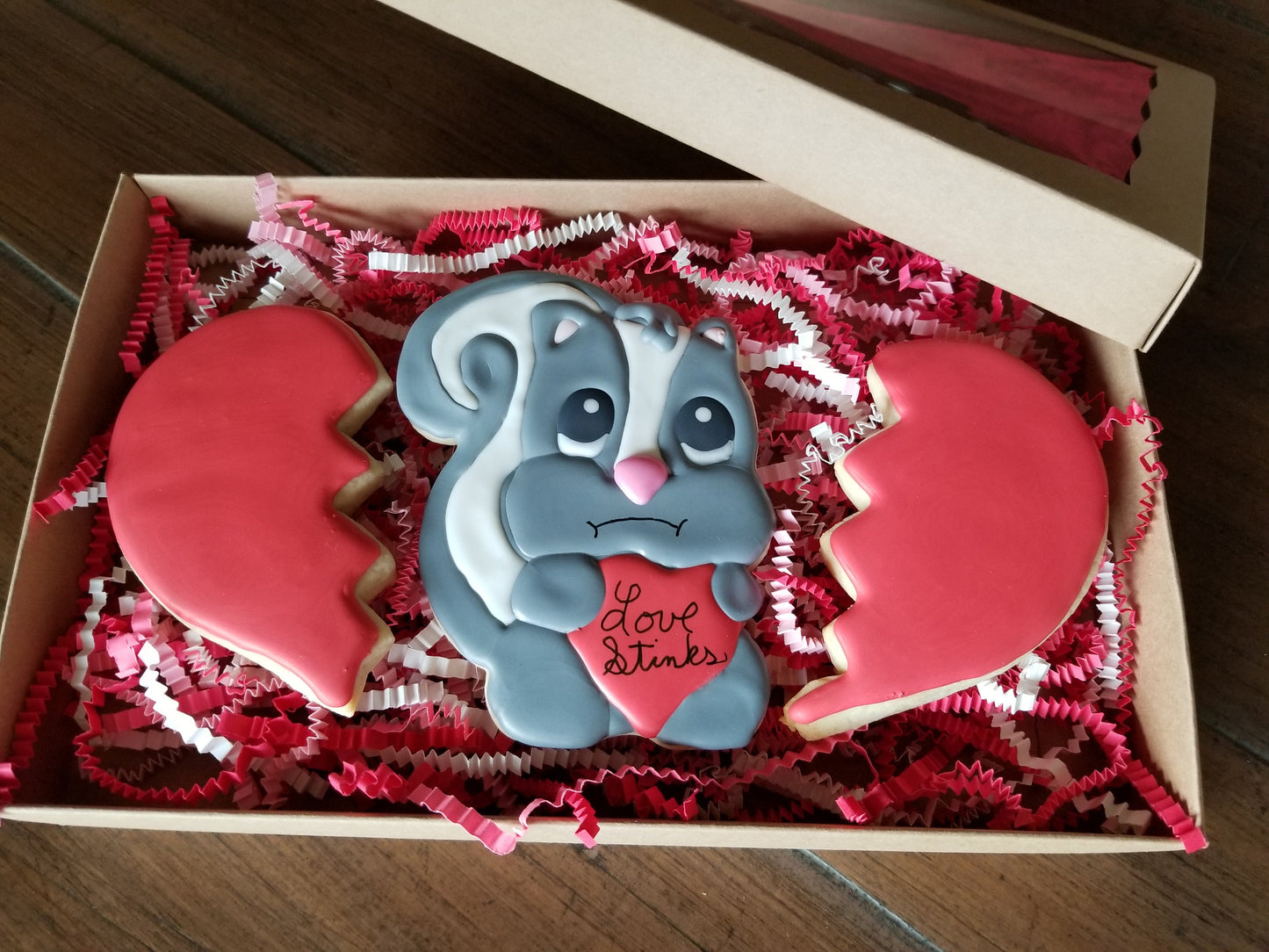 Skunk Cookie Cutter, Valentine Cookie Cutter