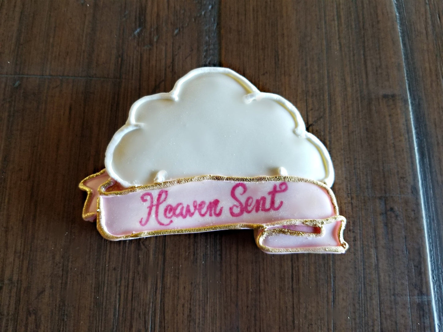 Cloud Plaque Cookie Cutter