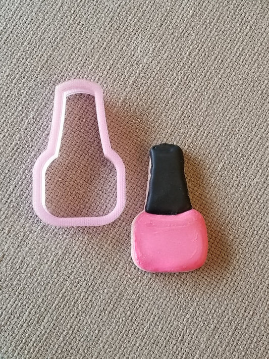 Nail Polish Cookie Cutter, Spa Cookie Cutter