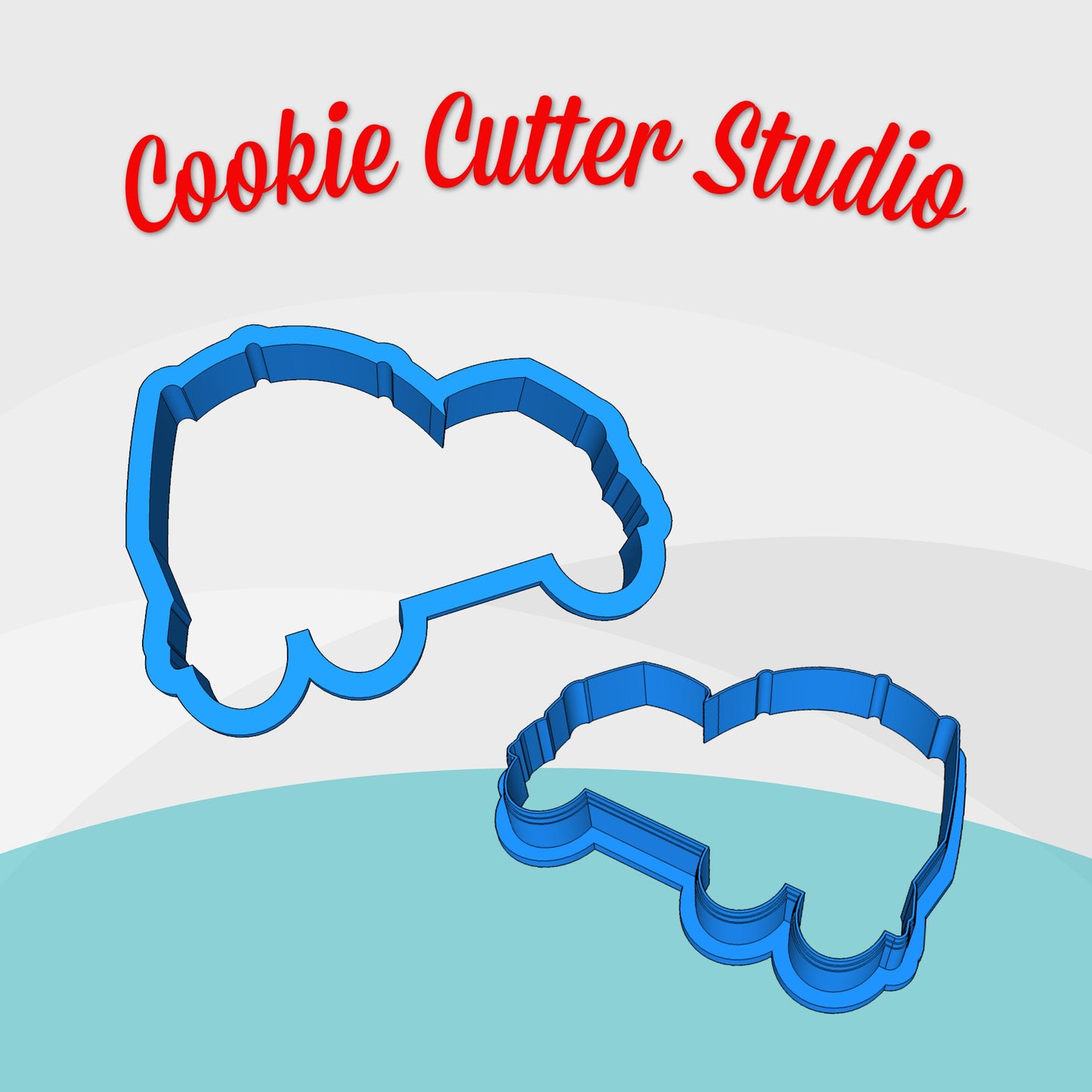 Concrete Truck Cookie Cutter, Construction Cookie Cutters