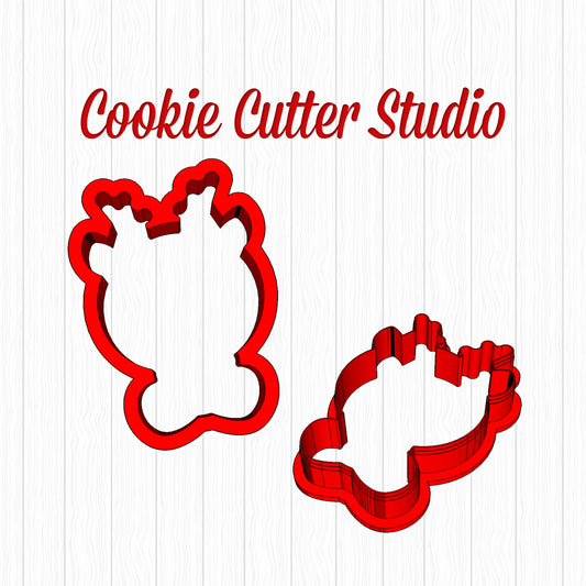 Reindeer Cookie Cutter, Christmas Cookie Cutters
