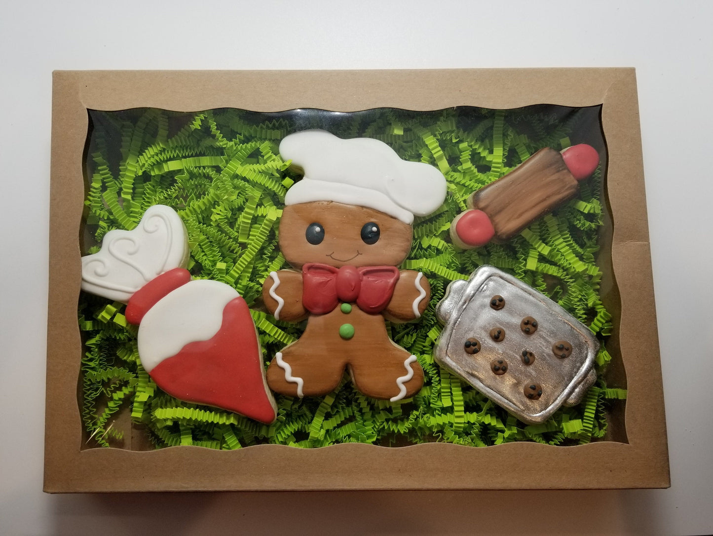 Gingerbread Man Baker Cookie Cutter, Christmas Cookie Cutter