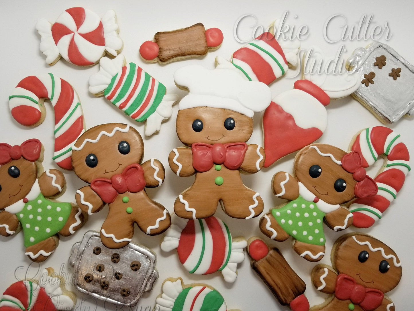 Gingerbread Baker Cookie Cutter Set, Christmas Cookie Cutters