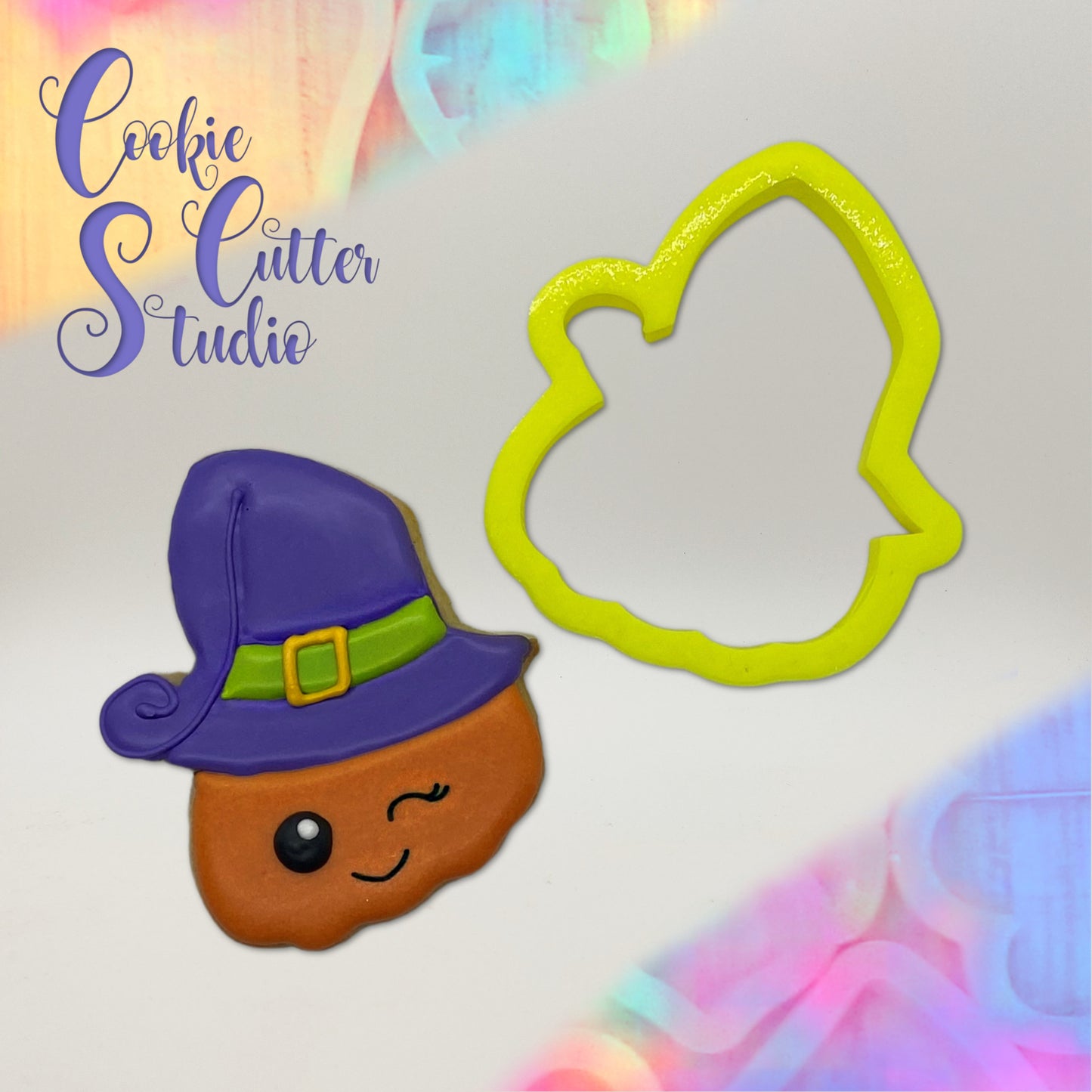 Pumpkin Witch Cookie Cutter, Halloween Cookie Cutter
