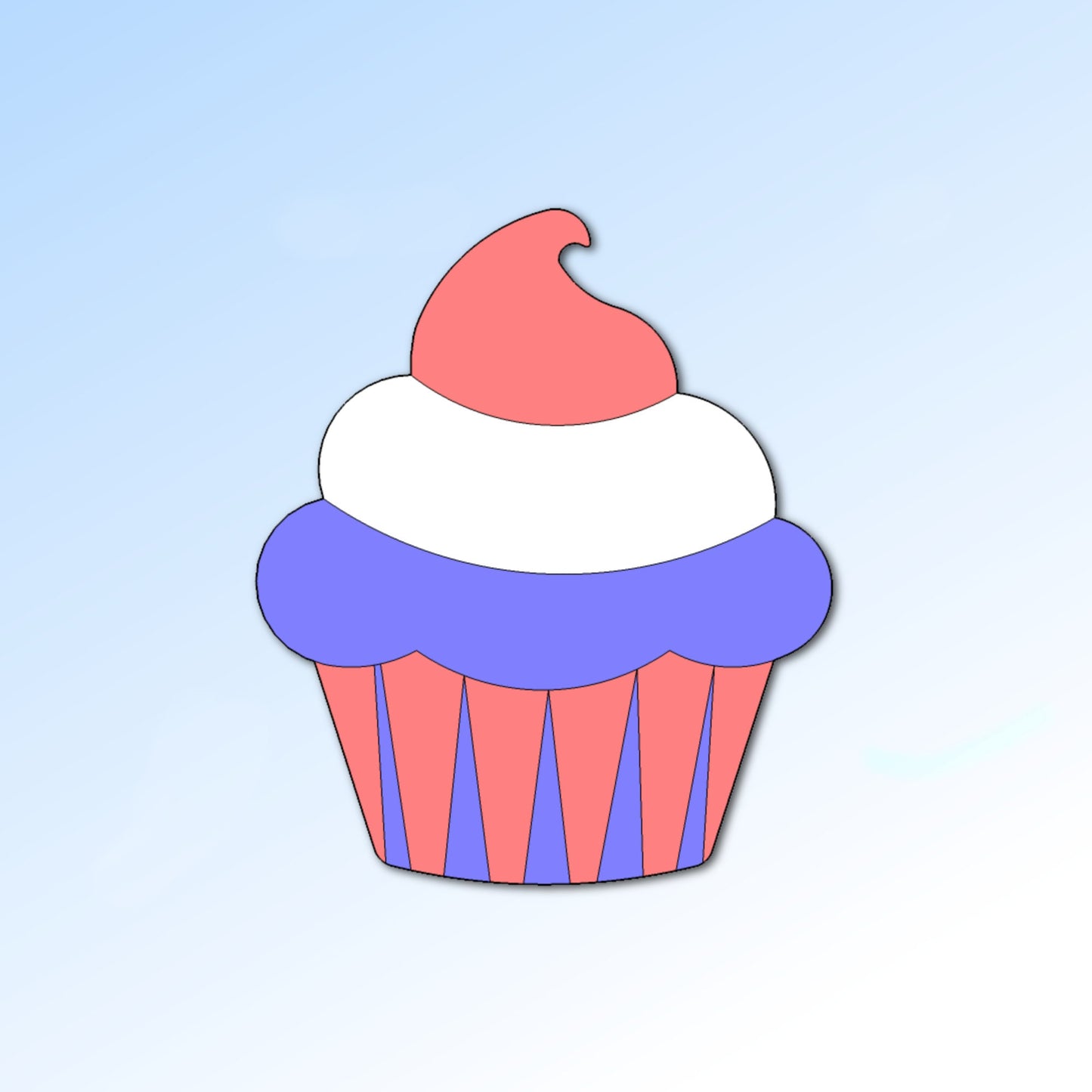 Cupcake Cookie Cutter