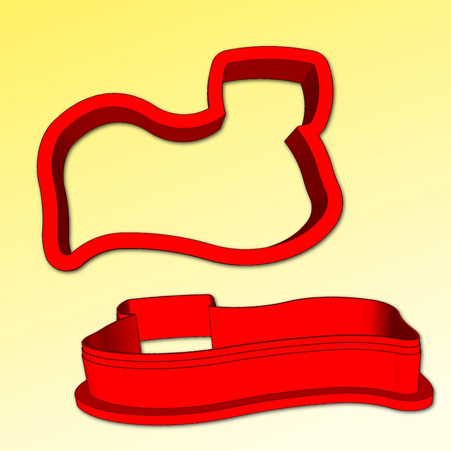 Football Field Cookie Cutter