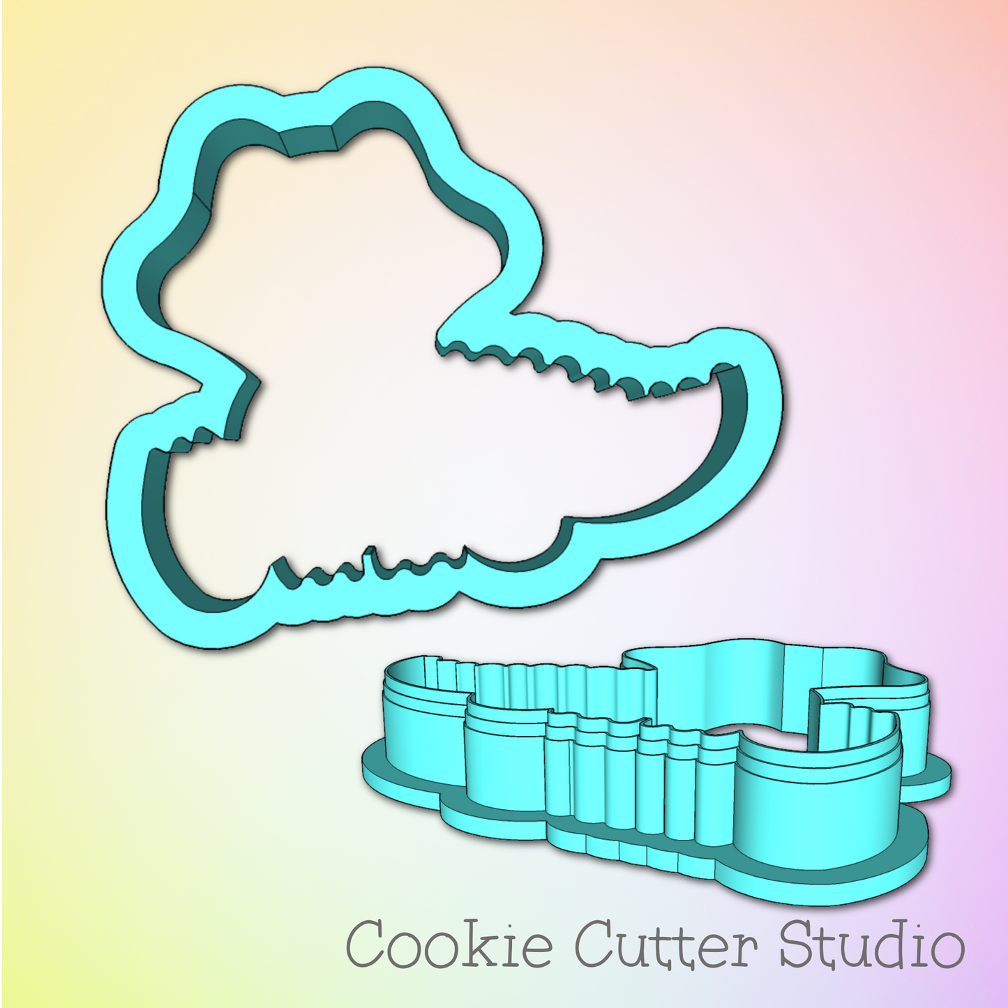 Alligator Cookie Cutter