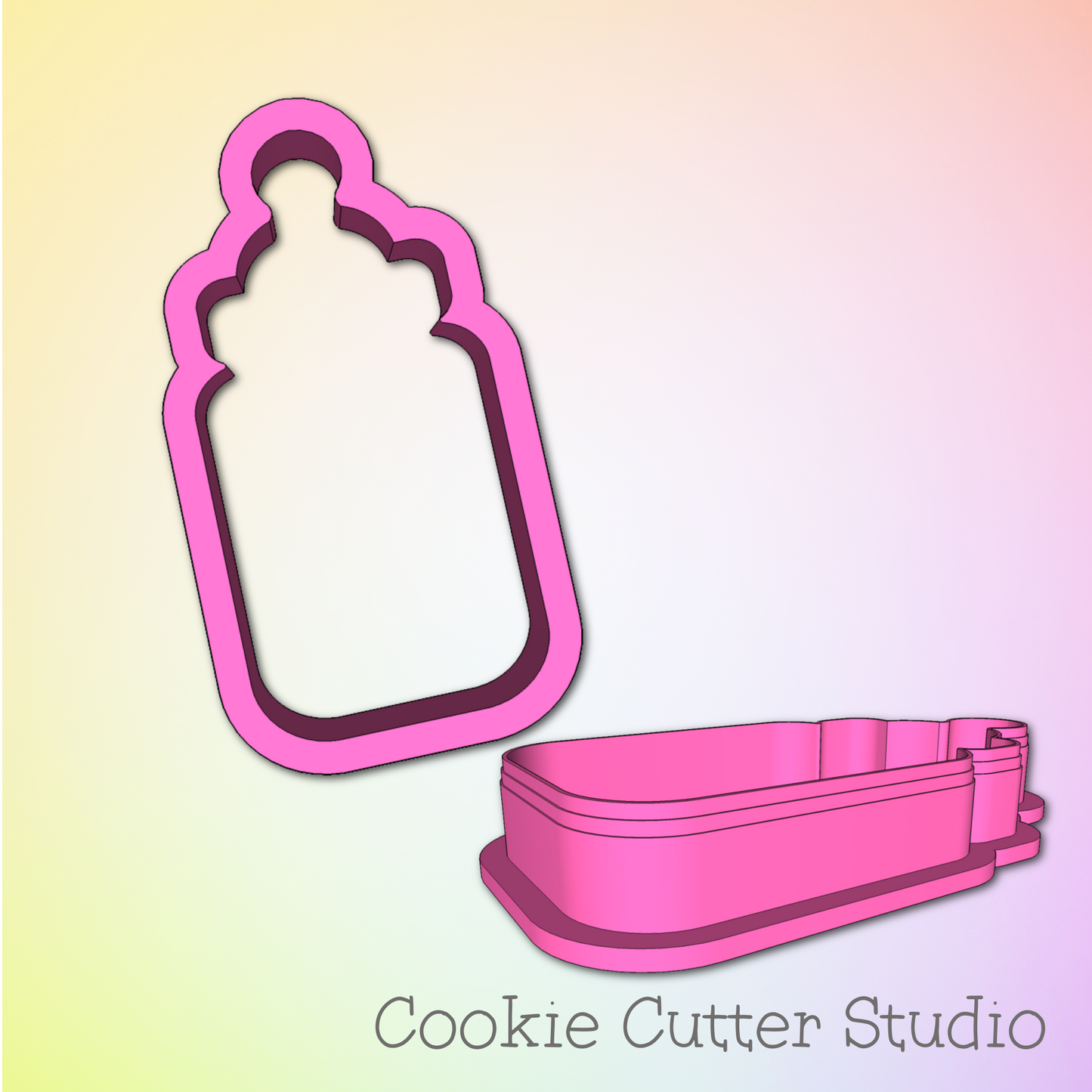 Baby Bottle Cookie Cutter