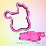 Baby Carriage Cookie Cutter