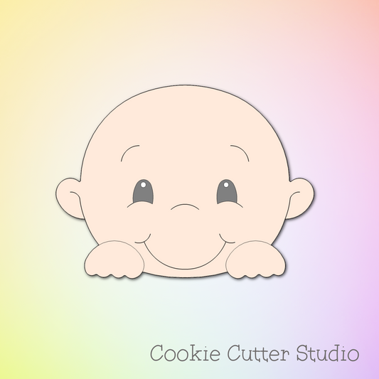 Baby Head Cookie Cutter