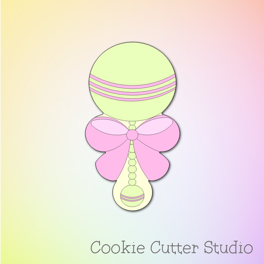 Baby Rattle Cookie Cutter