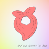 Bandana Cookie Cutter, Western Cookie Cutter