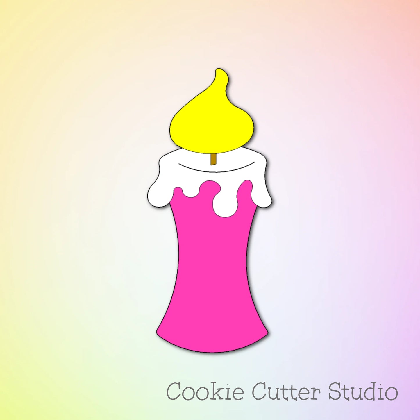 Birthday Candle Cookie Cutter
