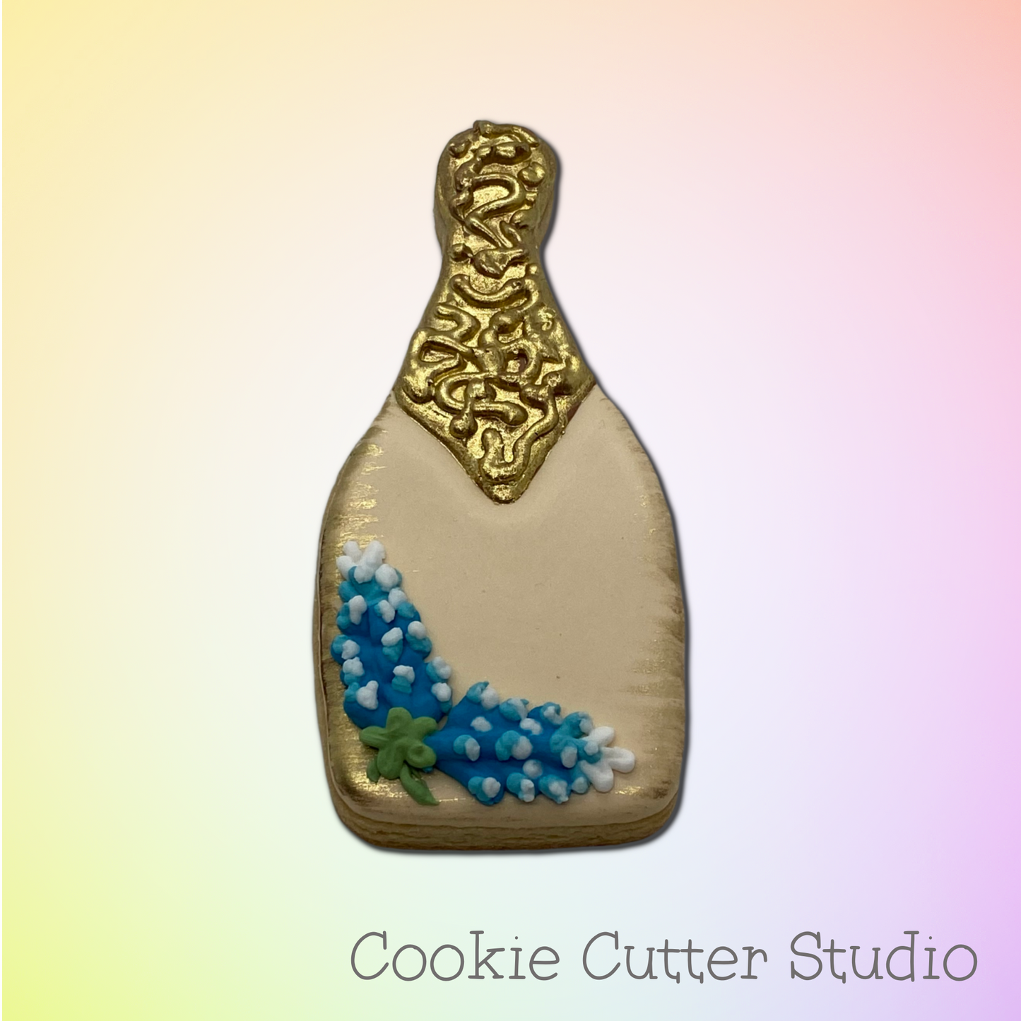 Champagne Bottle Cookie Cutter