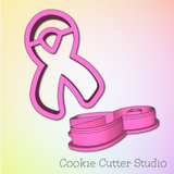 Ribbon Cookie Cutter, Breast Cancer Cookie Cutters