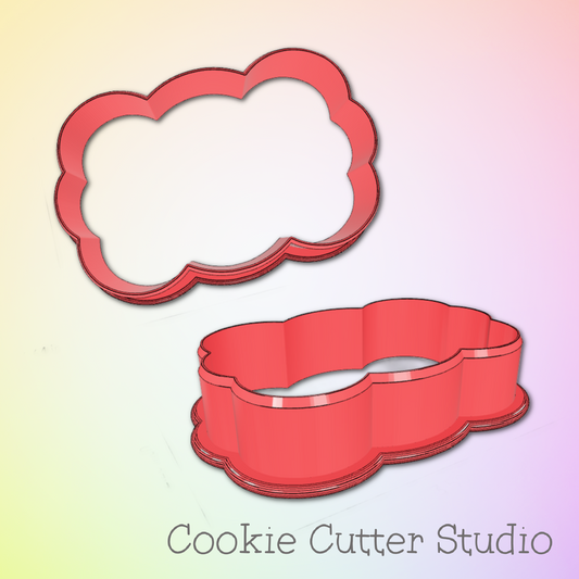 Bubble Plaque Cookie Cutter