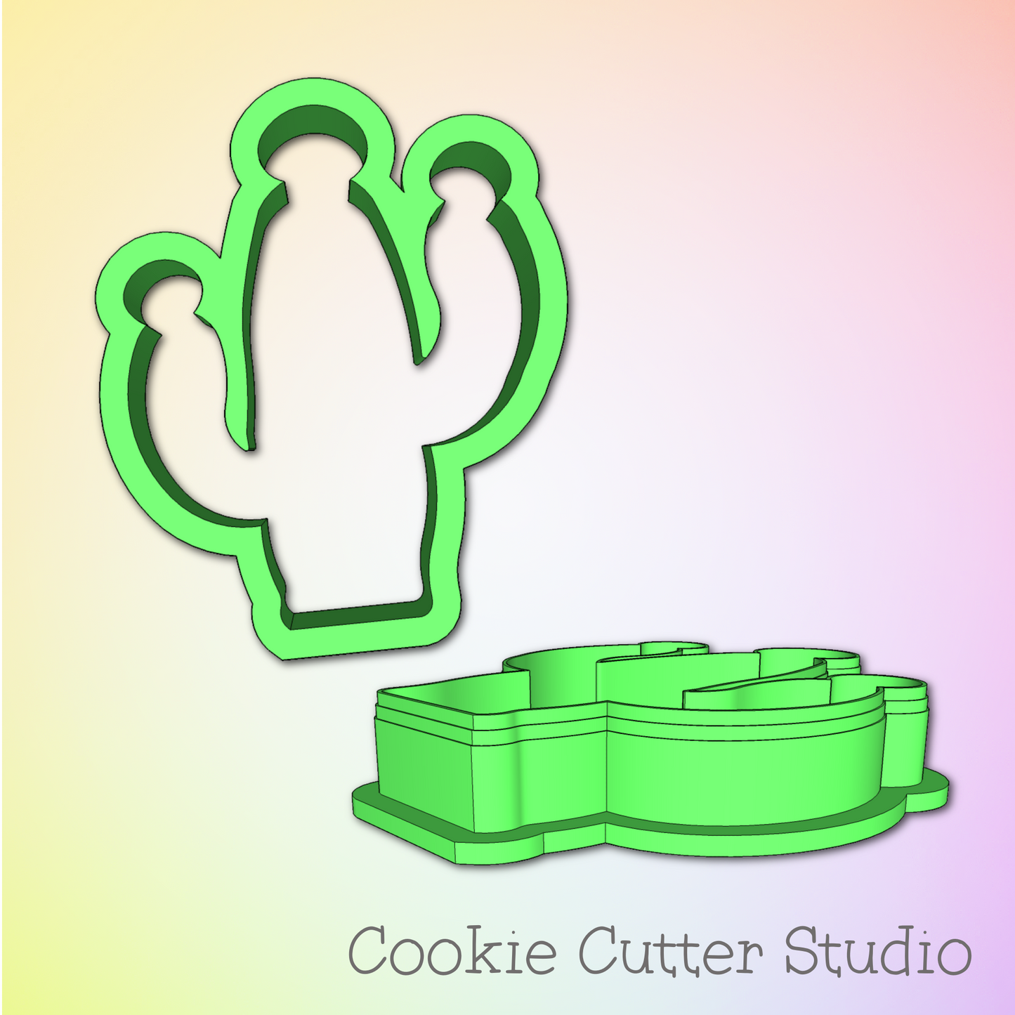 Cactus Cookie Cutter