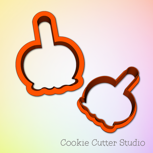 Candy Apple Cookie Cutter, Halloween Cookie Cutter