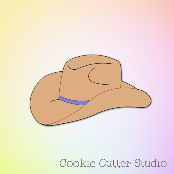 Cowboy Hat Cookie Cutter, Western Cookie Cutter