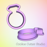Diamond Ring Cookie Cutter, Wedding Cookie Cutters