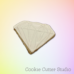 Diamond Cookie Cutter, Jewel Cookie Cutter