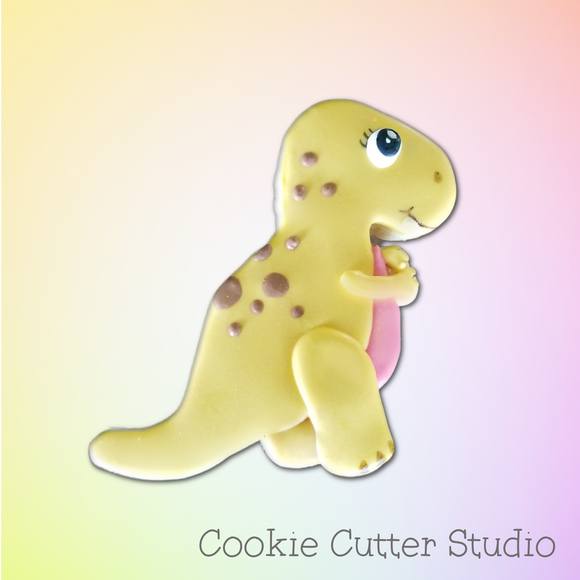 T Rex Cookie Cutter, Dinosaur Cookie Cutter