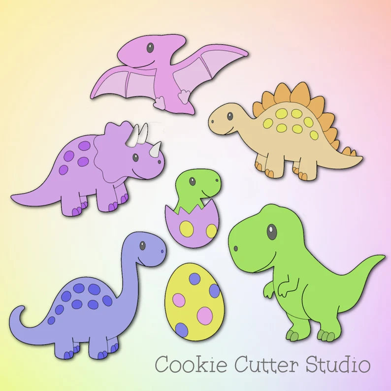 Trex Cookie Cutter, Dinosaur Cookie Cutter