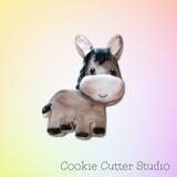 Donkey Cookie Cutter, Nativity Cookie Cutter Set